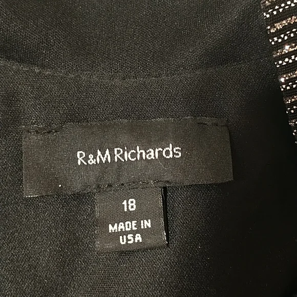 R&M Richard  Lycra blouse long sleeve size 18 - Picture 7 of 12